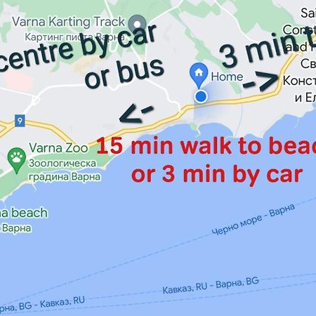 Villa Residence, Free Parking, Pets Friendly Varna Exterior foto
